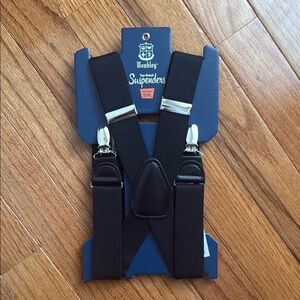 thumbnail image 2 of Buckle-Down Herringbone Suspenders | 1 Inch Wide Elastic Suspenders With Steel Hardware - One Size 2 of 14